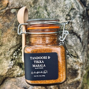 Gourmet Tandoori & Tikka Masala - Handcrafted, authentic Indian spice blend, perfect for poultry, seafood, meat, curry, and more!
