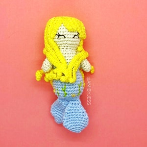 Marin the mermaid - Amigurumi crochet pattern