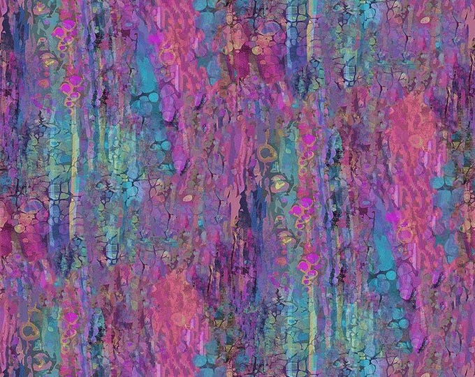 SALE Water Painted Tile Texture - Timeless Treasures - Purrfect ...