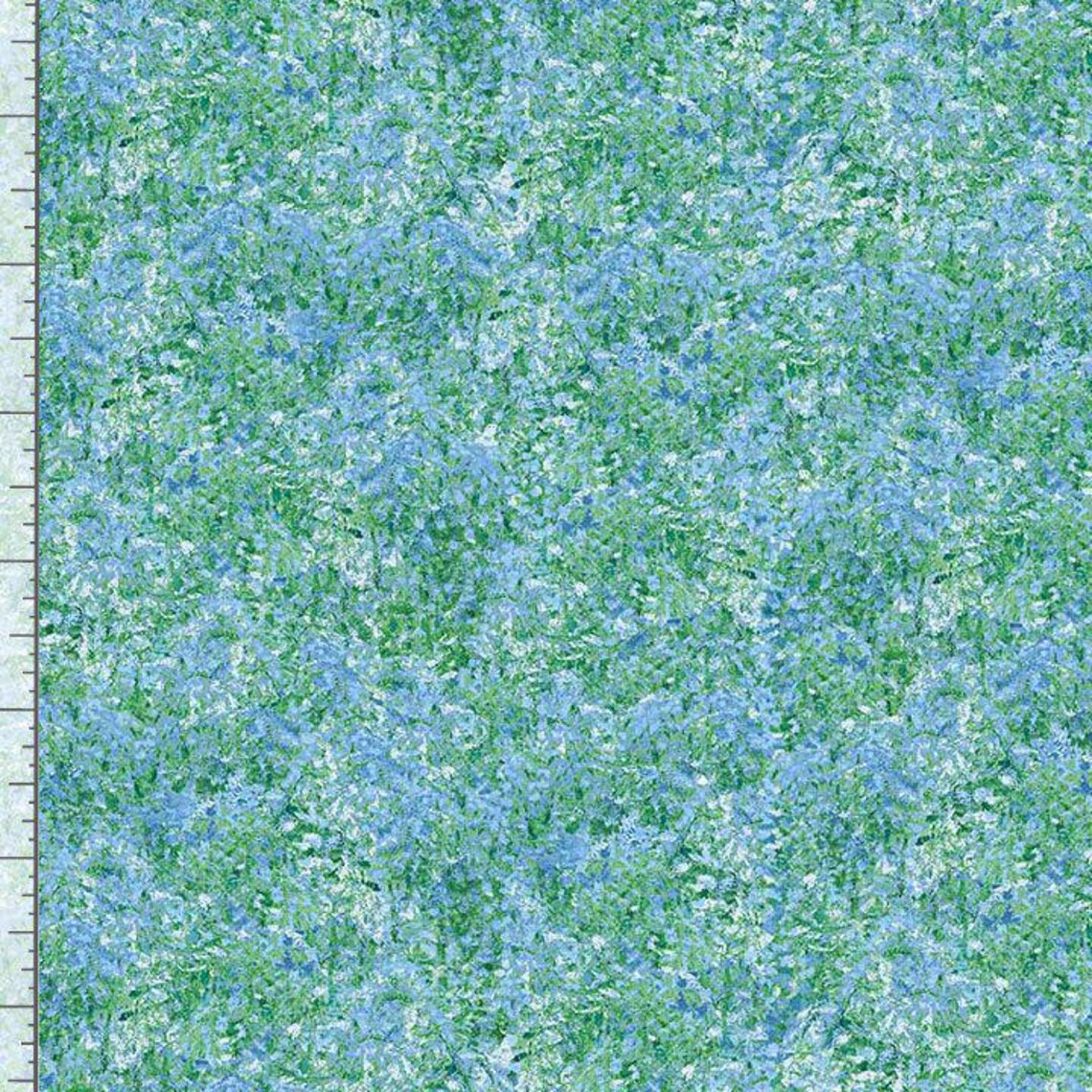 SALE Brush Floral Texture Evergreen - Timeless Treasures - Impression ...