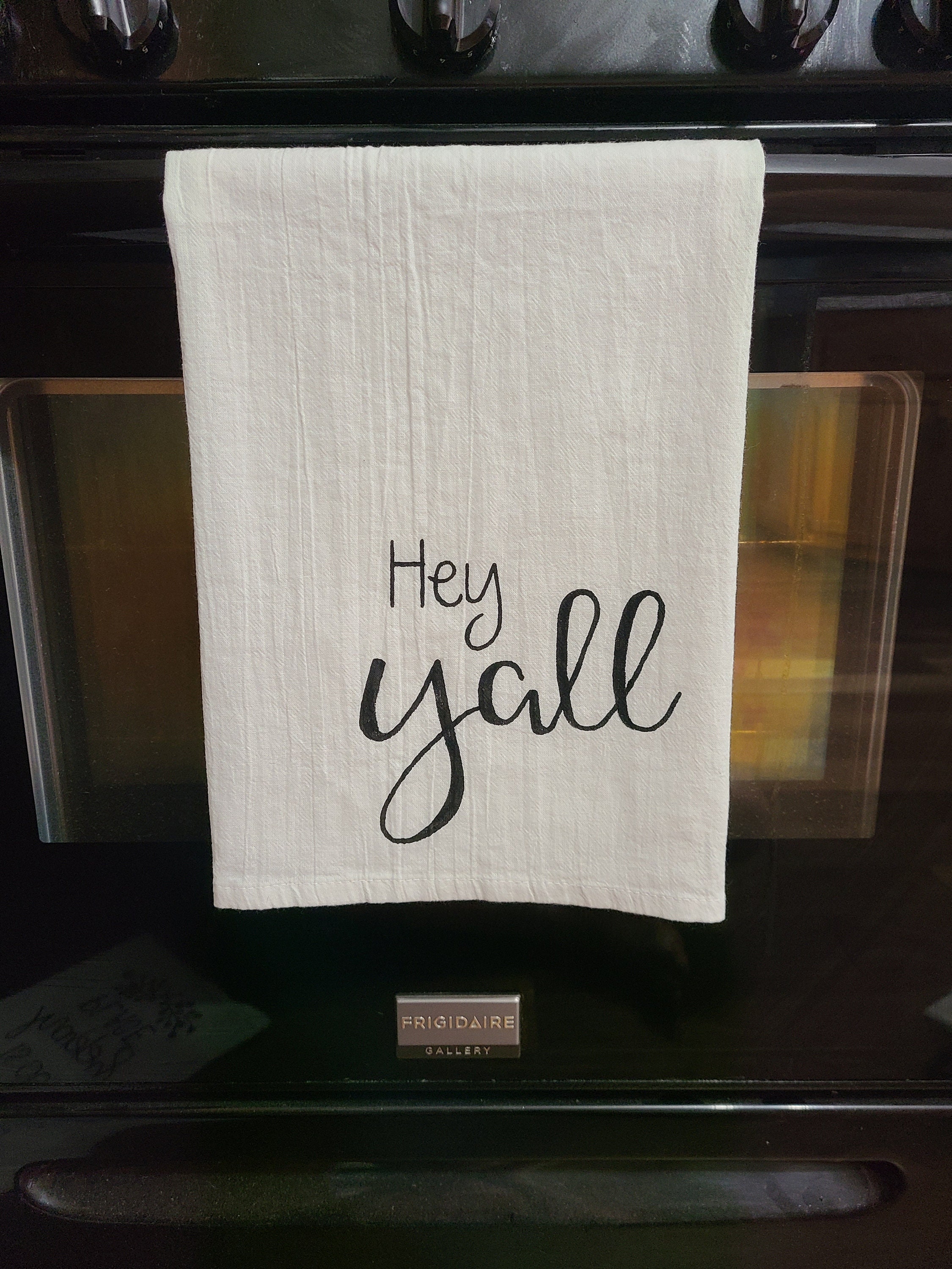 Handmade hand painted tea towels Etsy