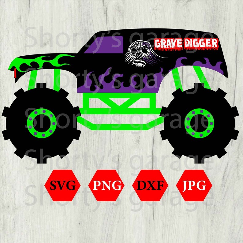 Free Free 121 Monster Truck Svg Etsy SVG PNG EPS DXF File