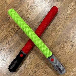 Crochet Lightsaber Pattern with Pool Noodle Insert (Digital Download)