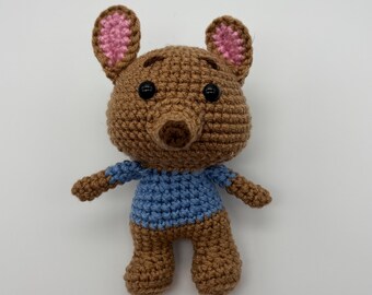 Roo – Handmade Crochet Toy Inspired by Winnie the Pooh