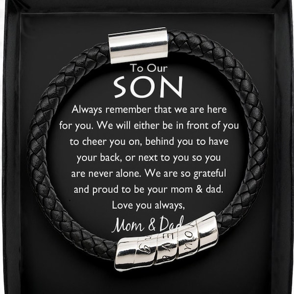 Fathers Day Message to Our Son - Etsy