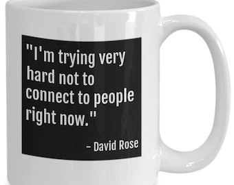 TV Show Bookmark Gifts David Merchandise Souvenir For Book Lover I'm Trying Very Hard Present For SC TV Show Fans Who Love To Read (Trying Very Hard