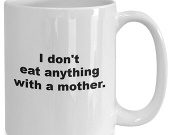 Vegan Funny Coffee Mug, Végétarien Amant, Love Animals Cup