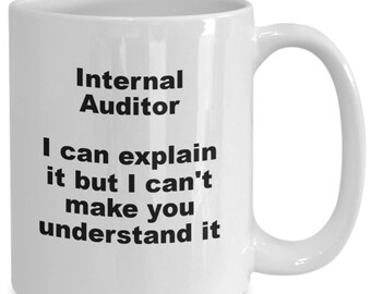 Funny Auditor Coffee Mug, Internal Auditor Coffee Cup, Funny Auditor Gift, Coworker Gift, Goodbye, Job Promotion, Work Coffee Mug, Office