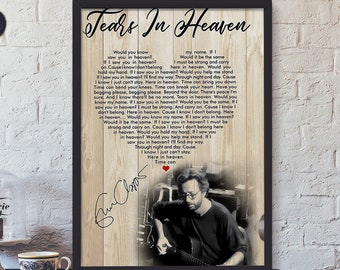 Heaven Lyrics Etsy