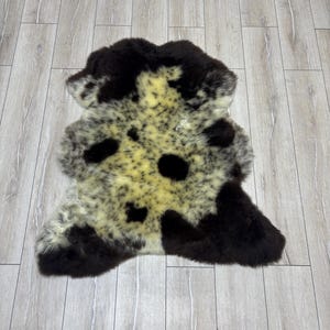 Natural Sheepskin Rug, Australian Sheepskin,Genuine Sheepskin,Sheepskin Throw,Soft Sheepskin, Fur Rug,Sheepskin Runner,chair cover,105x80 cm