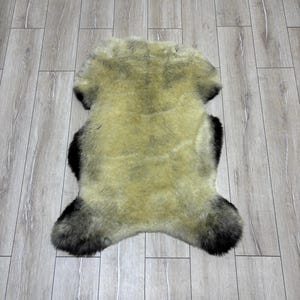 Natural Sheepskin Rug, Australian Sheepskin,Genuine Sheepskin,Sheepskin Throw,Soft Sheepskin, Fur Rug,Sheepskin Runner,chair cover,100x70 cm