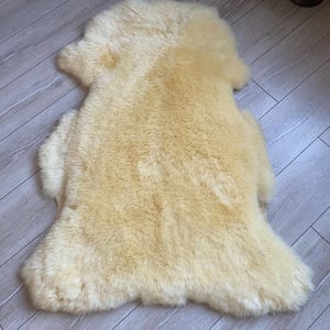 Medical Sheepskin, Australian Sheepskin Rug, Organic Shearling, Baby Underlay, Soft Bed Pad, Natural Sheepskin image 11