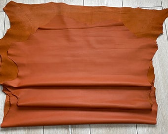Premium Quality Lambskin,Lamb leather,Soft thin leather,Lambskin Hide, 5-7 Sgft, 35''x27'', Thickness 0,5-0,7mm-MT-003