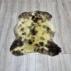 Natural Sheepskin Rug, Australian Sheepskin,Genuine Sheepskin,Sheepskin Throw,Soft Sheepskin, Fur Rug,Sheepskin Runner,chair cover,90x70 cm