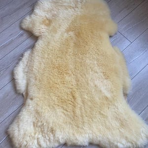 Medical Sheepskin, Australian Sheepskin Rug, Organic Shearling, Baby Underlay, Soft Bed Pad, Natural Sheepskin image 9