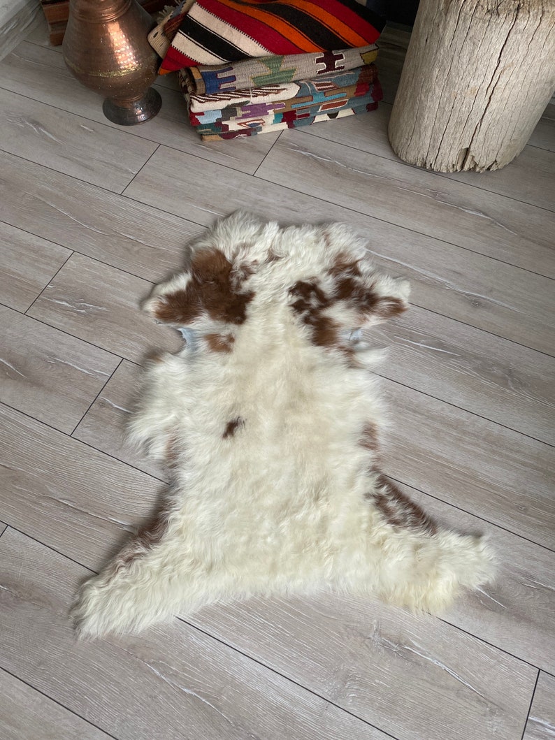 Home Decor 80x50 cm Sheepskin,Genuine Sheepskin,fur floor rug,Natural sheepskin,Sheepskin Rug