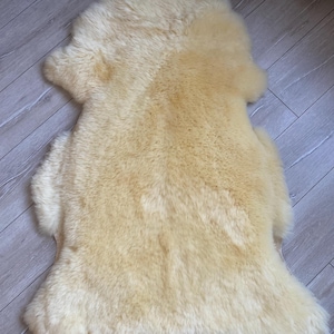 Medical Sheepskin, Australian Sheepskin Rug, Organic Shearling, Baby Underlay, Soft Bed Pad, Natural Sheepskin image 7