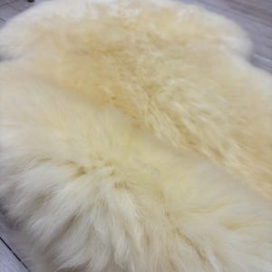 Medical Sheepskin, Australian Sheepskin Rug, Organic Shearling, Baby Underlay, Soft Bed Pad, Natural Sheepskin image 10