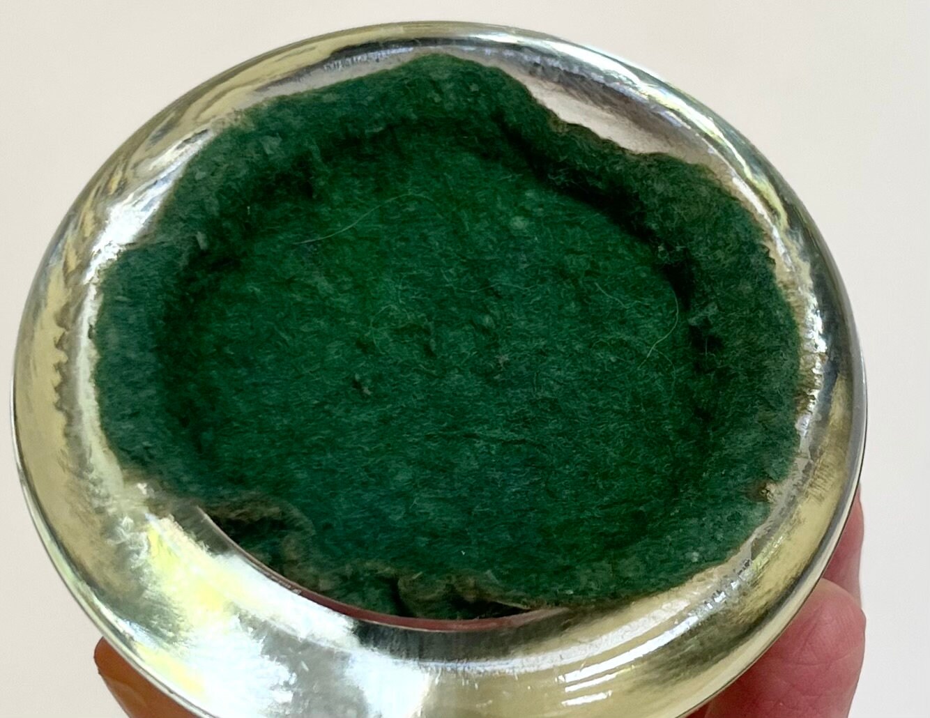 Antique Glass Dome Paperweight Vintage 30s 40's Bowie Arizona Desert