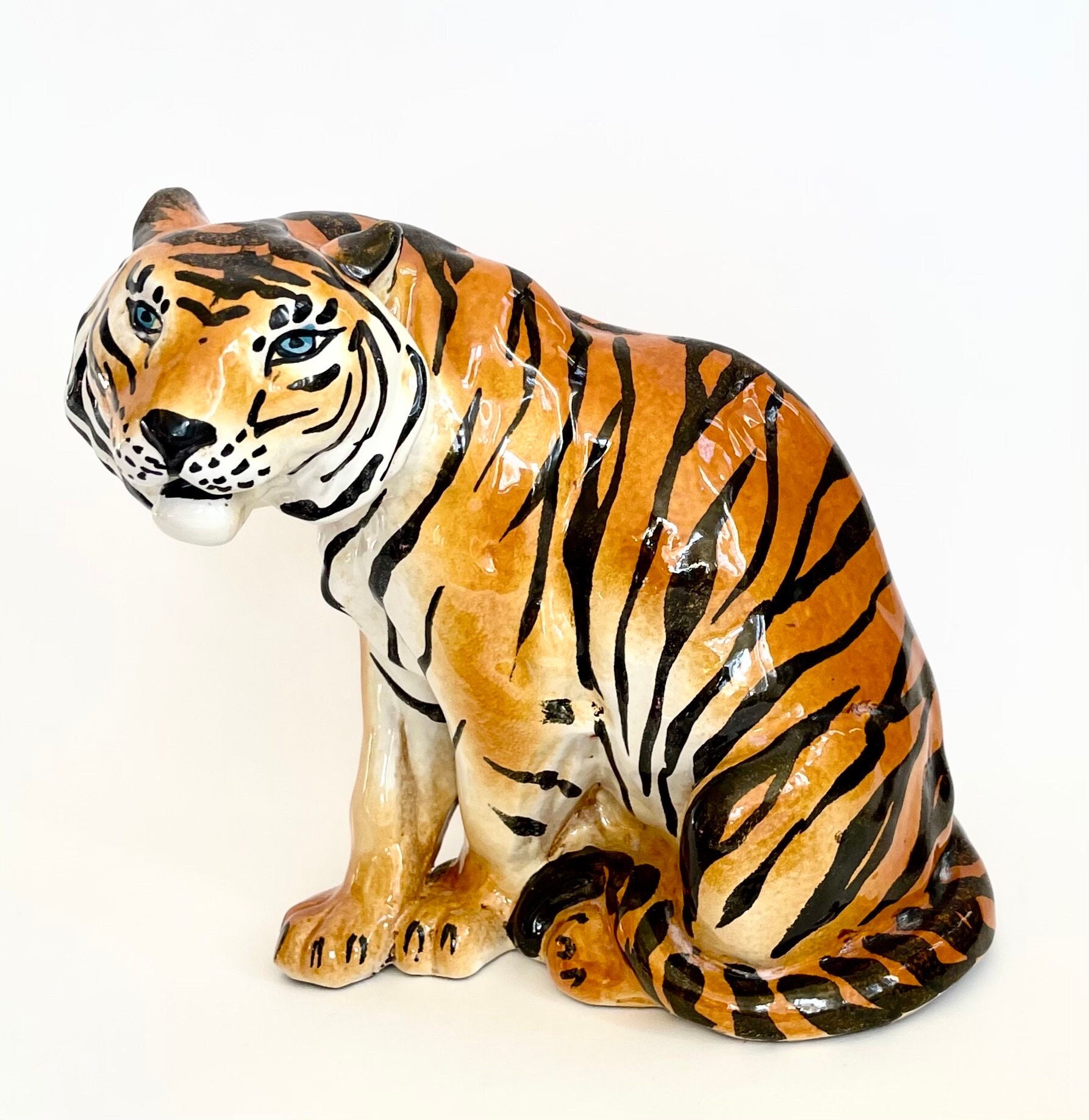 Italy Painted Tiger - Etsy | Dekofiguren