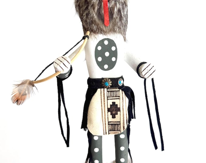 Vintage Native American Kachina Doll Carved Wood Southwest Art