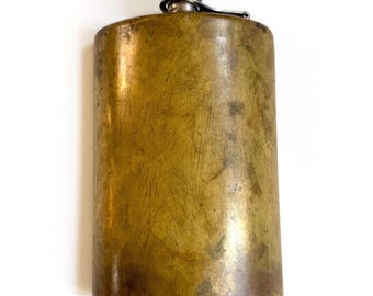 Vintage German Metal Flask