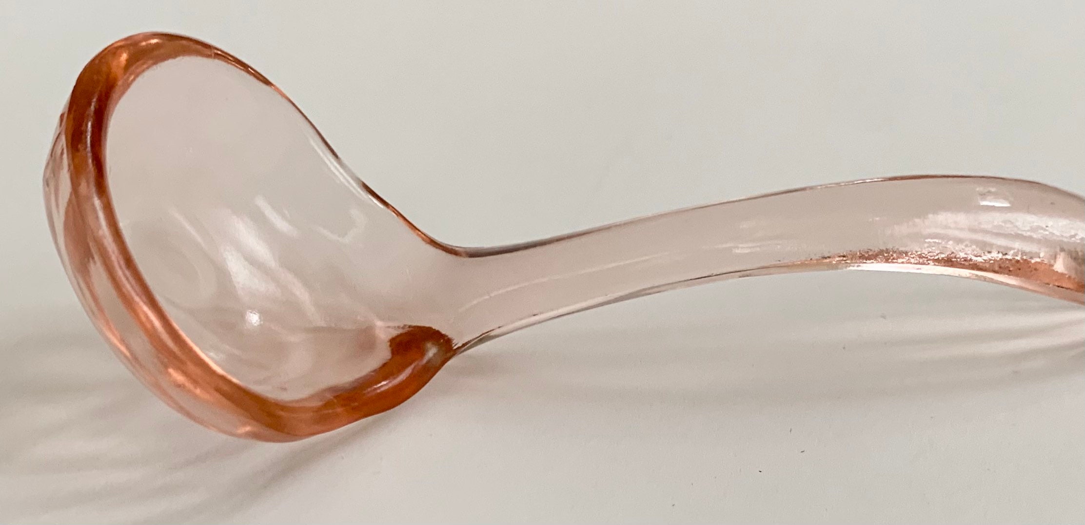 Pink Depression Glass Ladle Spoon Depressionware Depressionglass