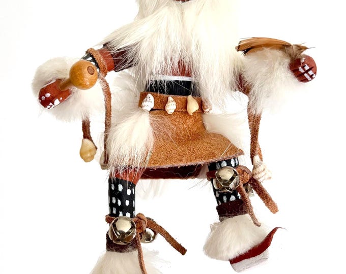 Vintage Southwest Kachina Doll Signed Native American Art