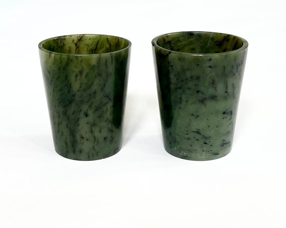 Cup made of jade discount