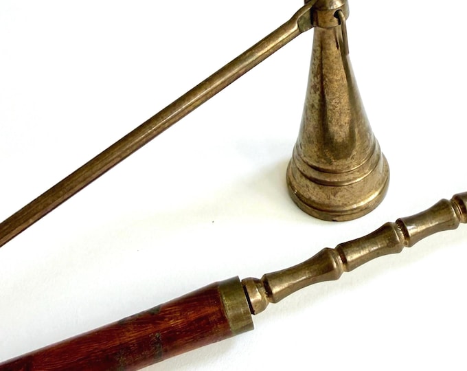 Vintage Brass Candle Snuffer