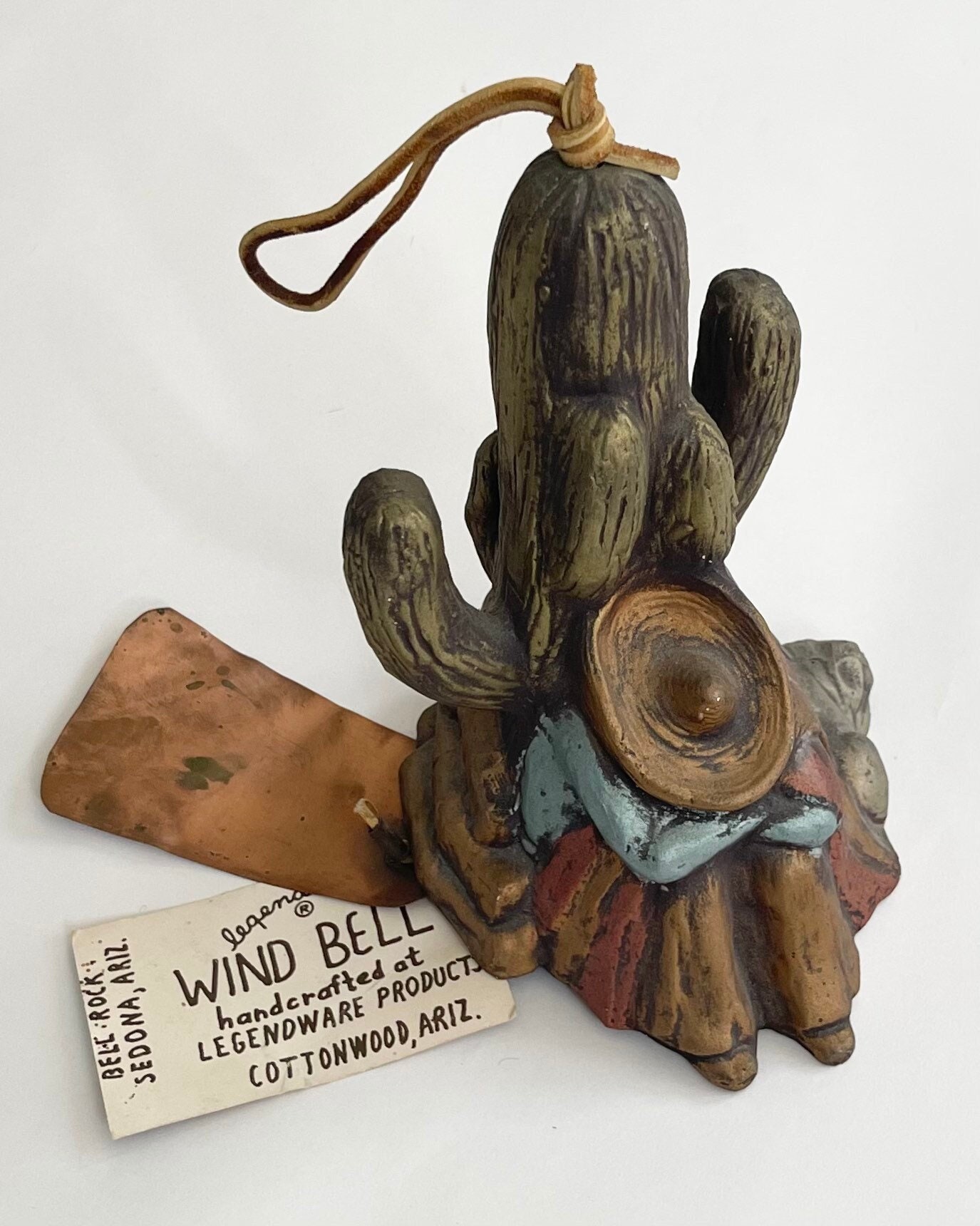 Western Handmade Wind Chime Wind Bell Handcrafted Legendware Sedona AZ