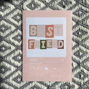 Rex Orange County Spotify Print