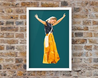 Mamma Mia Inspired Print- Young Donna