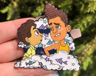 Luca and Alberto Fantasy Pin