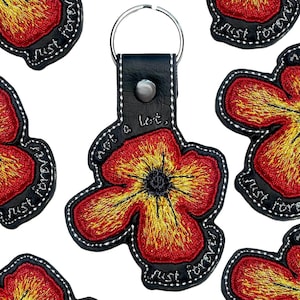 No mucho, solo una etiqueta para llave bordada para siempre (Adrianne Lenker)