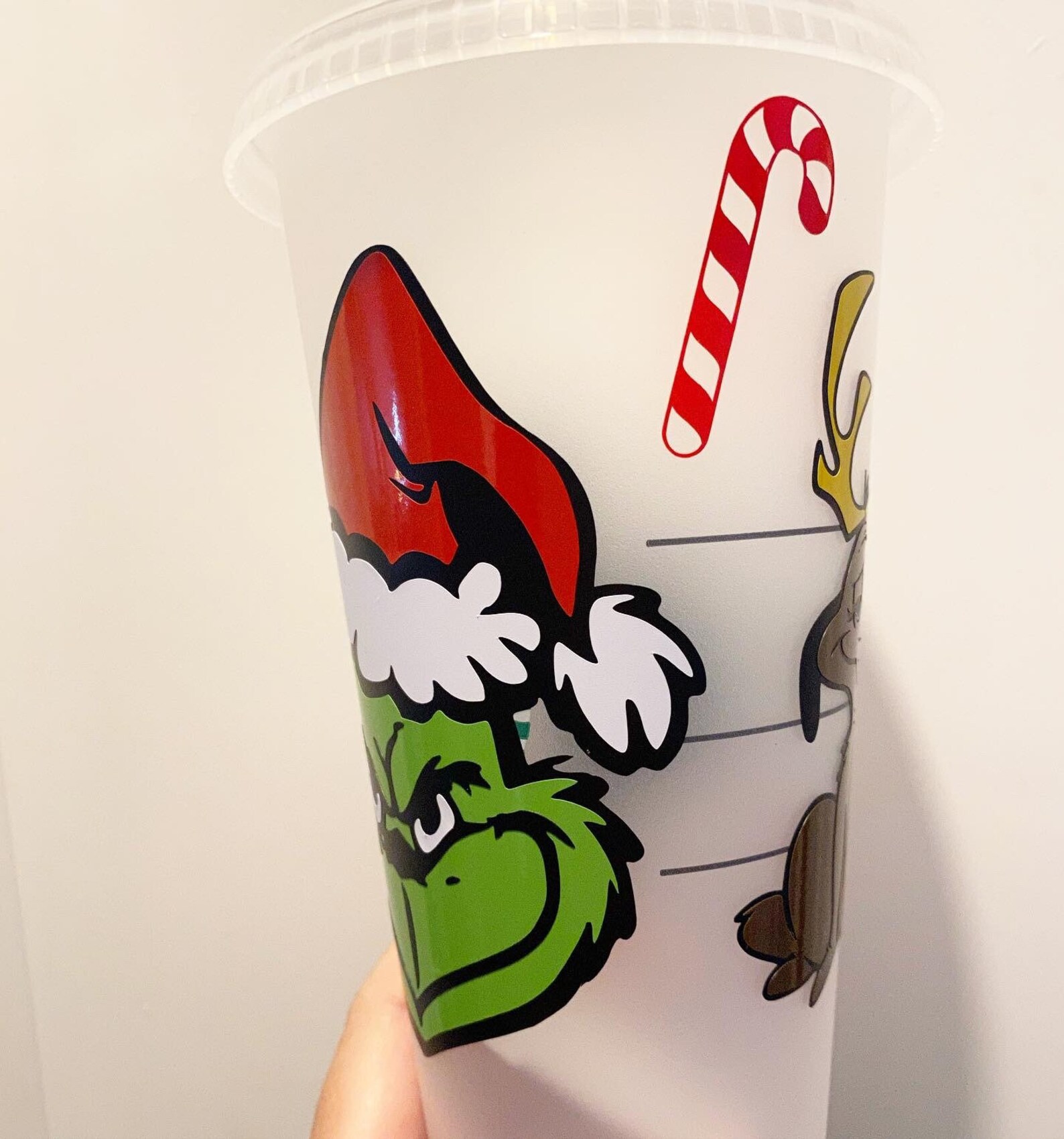 Grinch Cup How the Grinch Stole Christmas Starbucks Cup Etsy