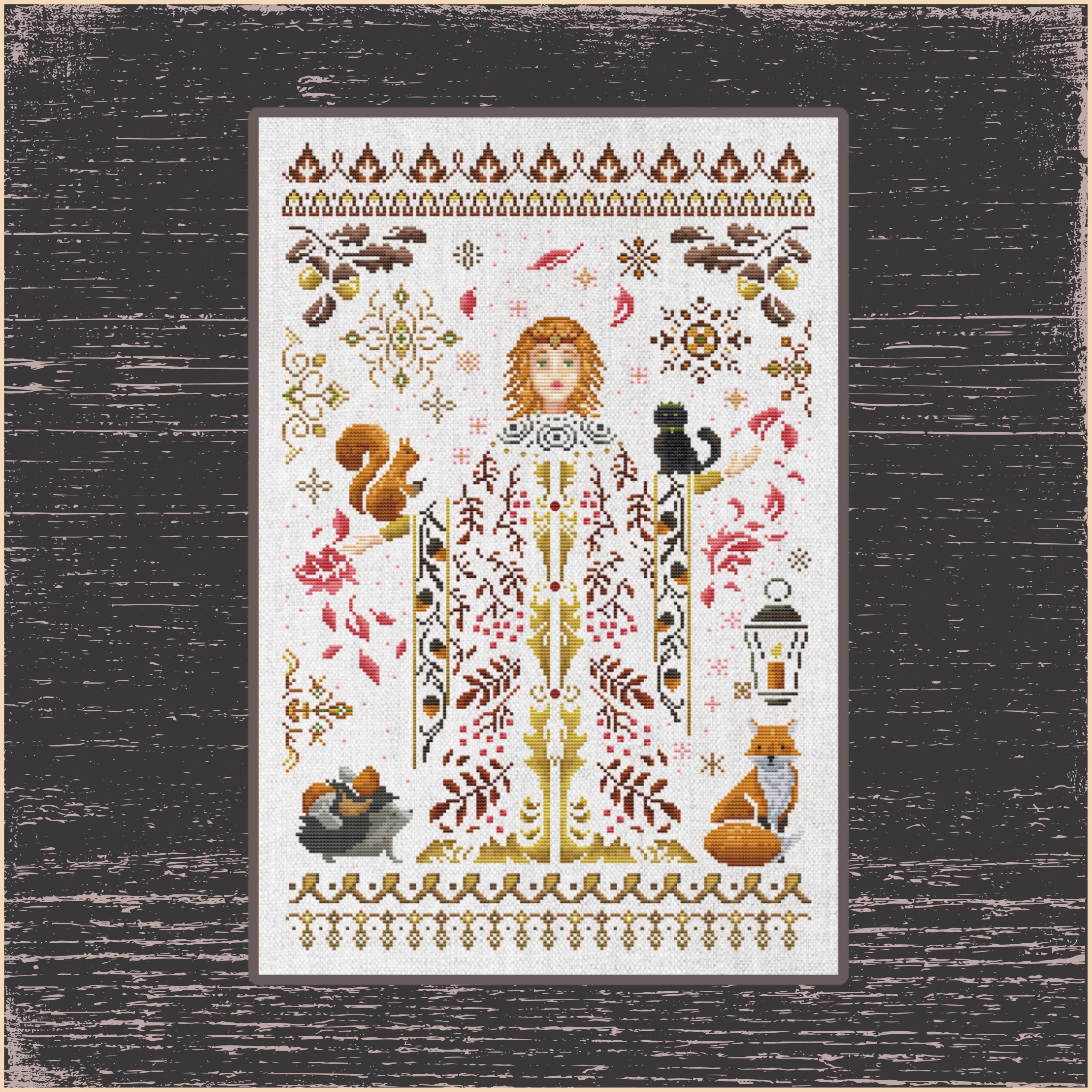 Goddess cross stitch - Etsy België, image size:3000x3000