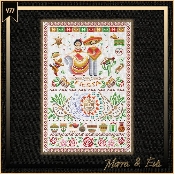 Cross Stitch Mexico - Etsy