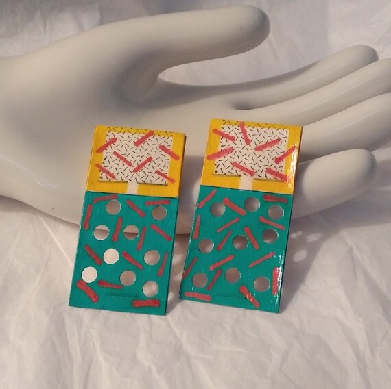 Wearable vintage paper art Gem