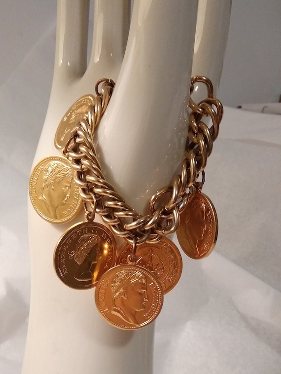 Vintage gold tone 1990s Gem