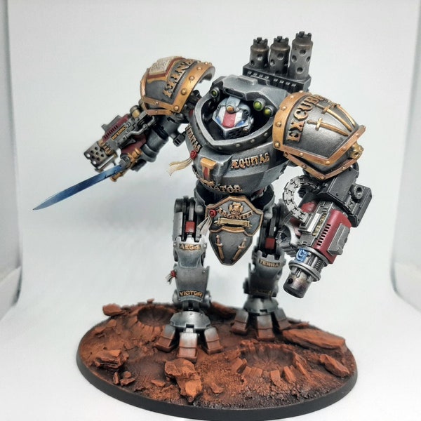Nemesis Grey Knight Warhammer - converti et peint