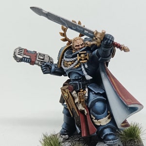Ultramarine Captain converted and painted