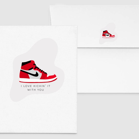 jordan sneaker card