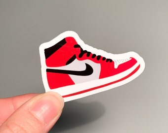 Shoe Kicks Sneaker Jordans 1 Hypebeast Sticker - Vinyl Laptop Water Bottle Notebook Journal Scrapbook Sticker