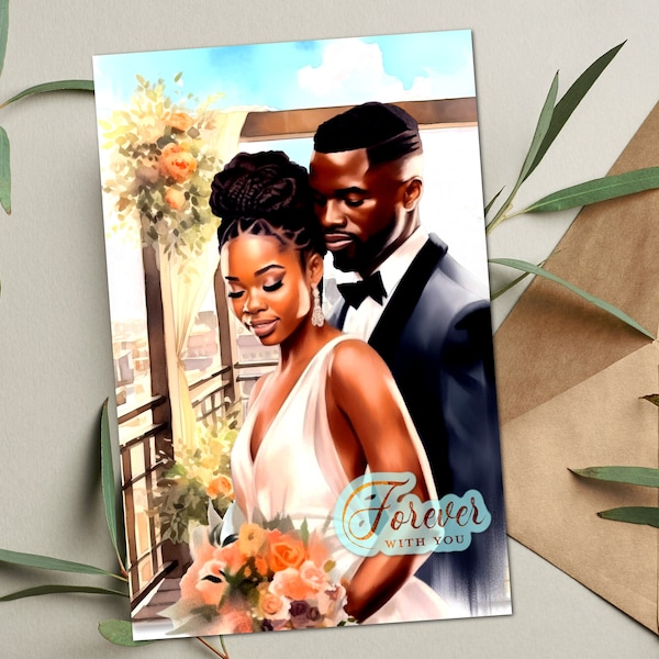 African American Anniversary Cards - Etsy