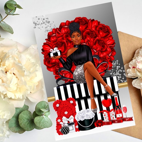 Black Spiritual Cards African American Greeting Cards Etsy