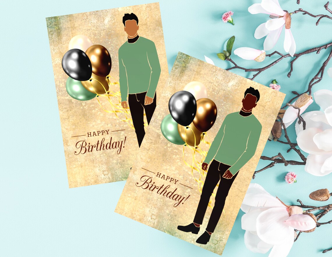 Black Greeting Cards African American Greeting Cards Etsy