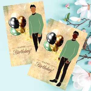 Black Greeting Cards, African American Greeting Cards, Birthday Cards
