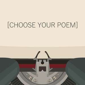 Choose Your Poem from Instagram (@carla.types)