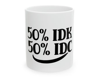 IDC Ceramic Mug, coffee, tea, 11oz